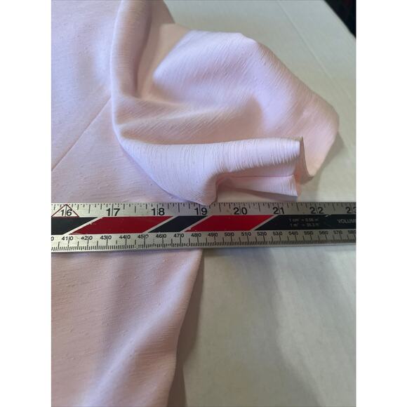 Vtg Leslie Fay Dresses Soft Pink Skirt and Jacket Set Size 8 - Picture 11 of 12